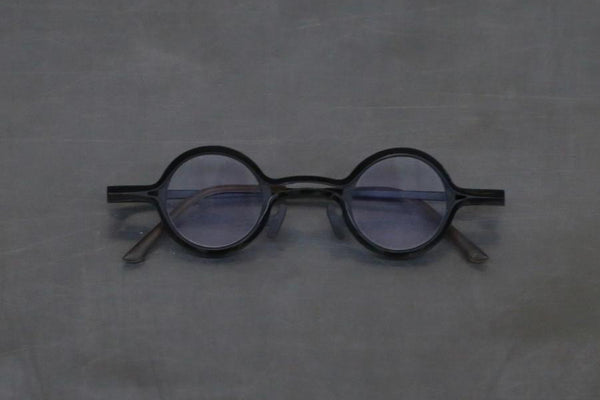 Rigards Black Beta Titanium Clear Glasses RG0824